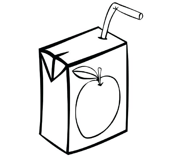 647x568 Box Coloring Page Juice Colouring Page 1 Lunch Box Coloring Page