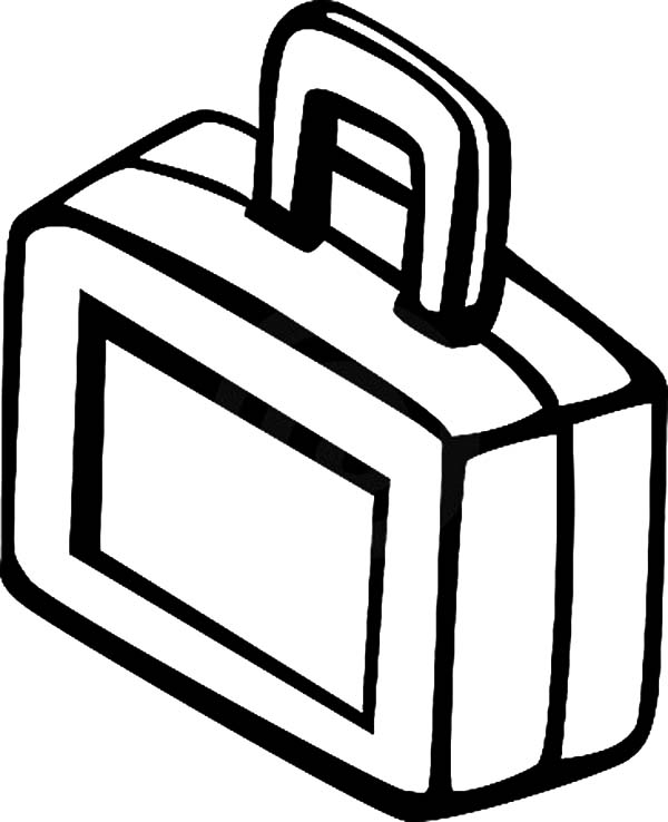 600x738 Lunchbox Coloring Pages For Kids