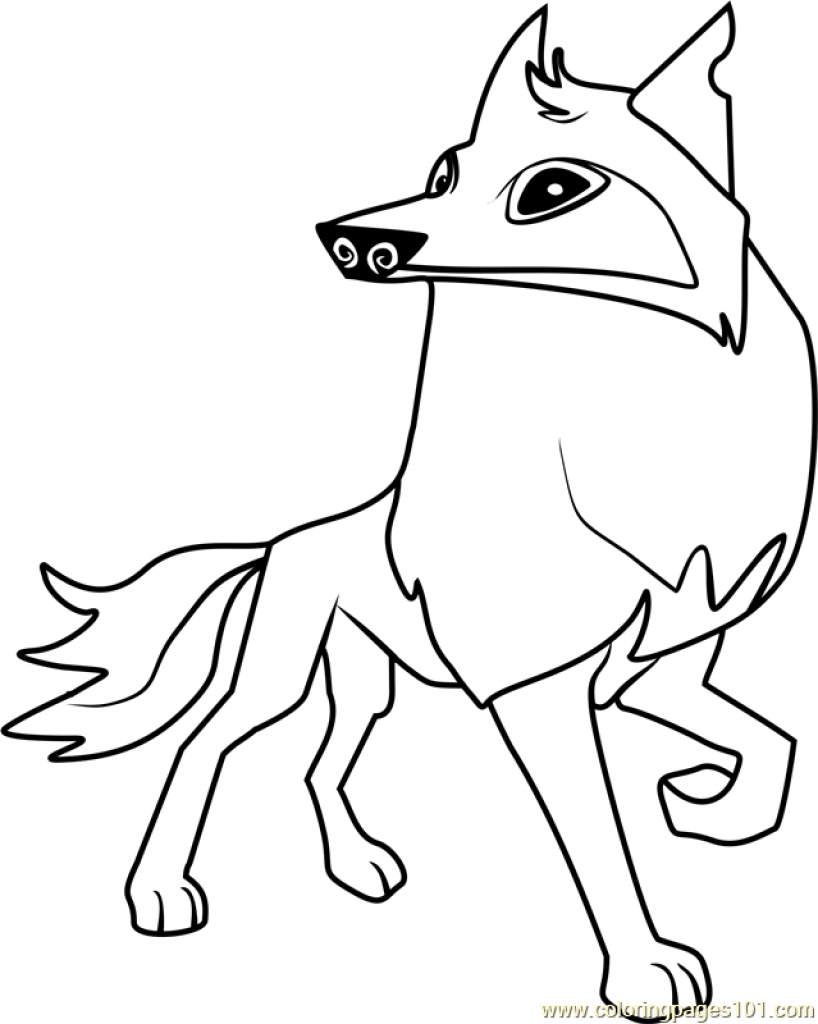 Lynx Coloring Page