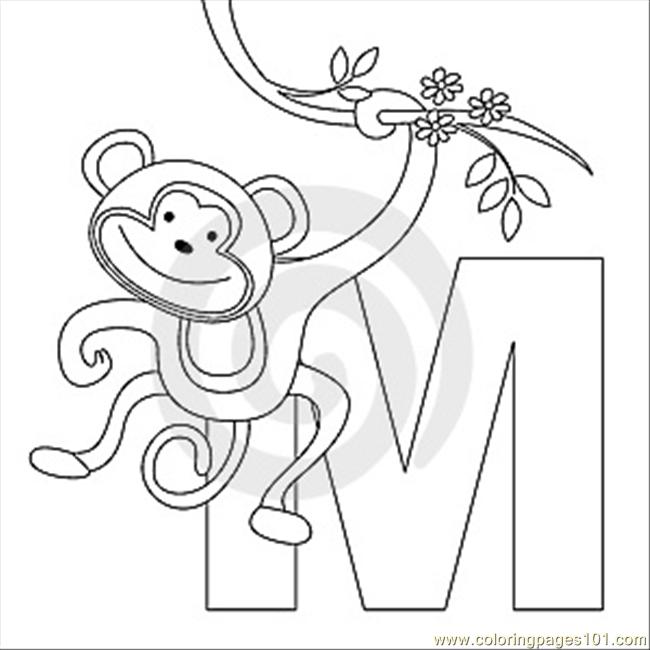 650x650 M Coloring Page Thumb9999273 Coloring Page