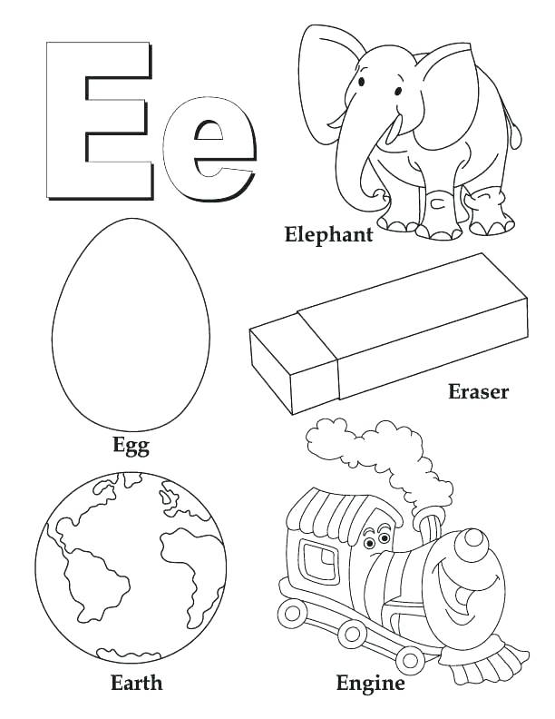 612x792 Free Abc Coloring Pages Letter Coloring Sheets And My A To Z