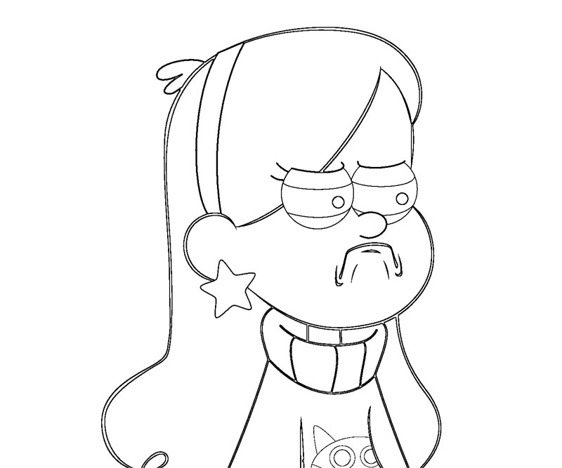 800x667 Mabel From Gravity Falls Coloring Pages ~ Best Ideas For Printable
