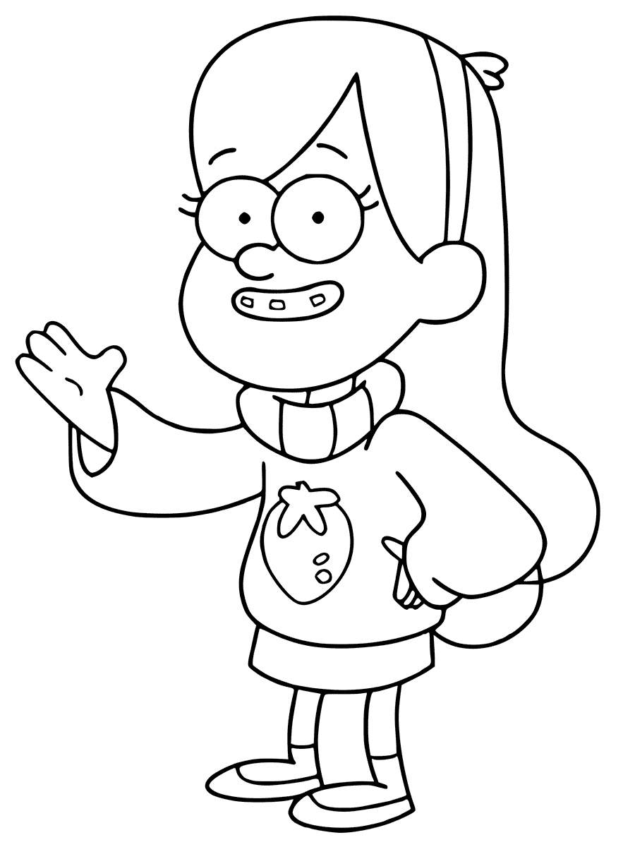900x1200 Mabel And Dipper Coloring Pages Download Coloring For Kids 2018