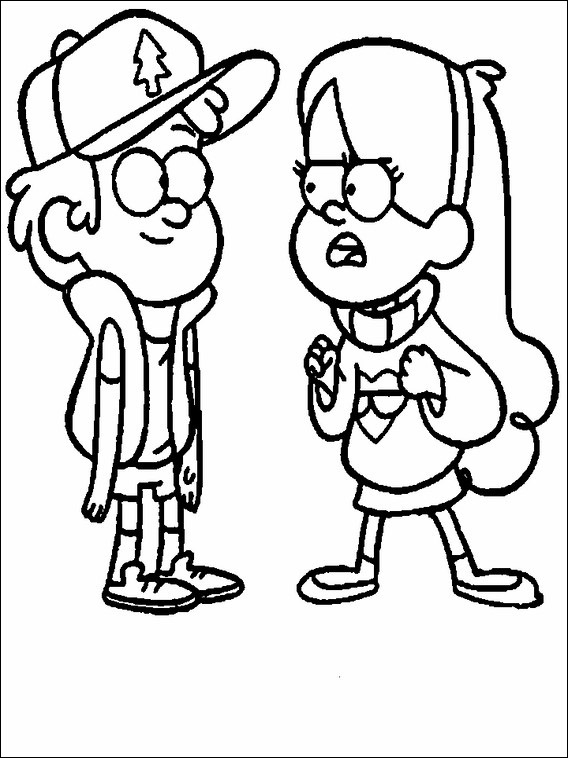 568x758 Gravity Falls Coloring Pages 15 Coloring Pages For Kids