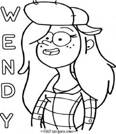 236x273 Gravity Falls Coloring Pages 18 Coloring Pages For Kids