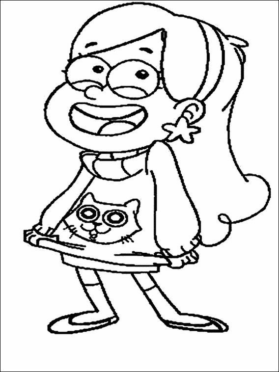 568x758 Gravity Falls Coloring Pages 6 Coloring Pages For Kids