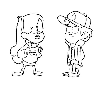 338x282 5 Mabel Pines Coloring Page
