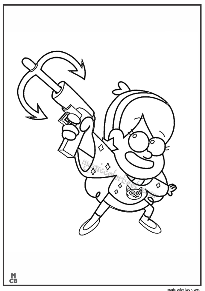 685x975 Mabel Pines Coloring Sheet By Gothicsnowflake