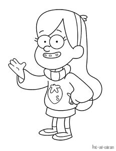 231x300 9 Best Disney Coloring Gravity Falls Images