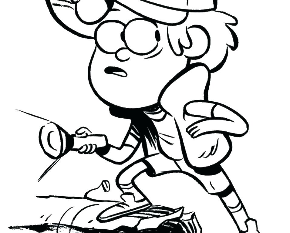 956x768 Coloring Pages Cute Dogs Gravity Falls S Bill Cipher Page