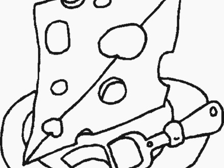 440x330 Breakfast Coloring Pages Crafts And Worksheets For, Cheese