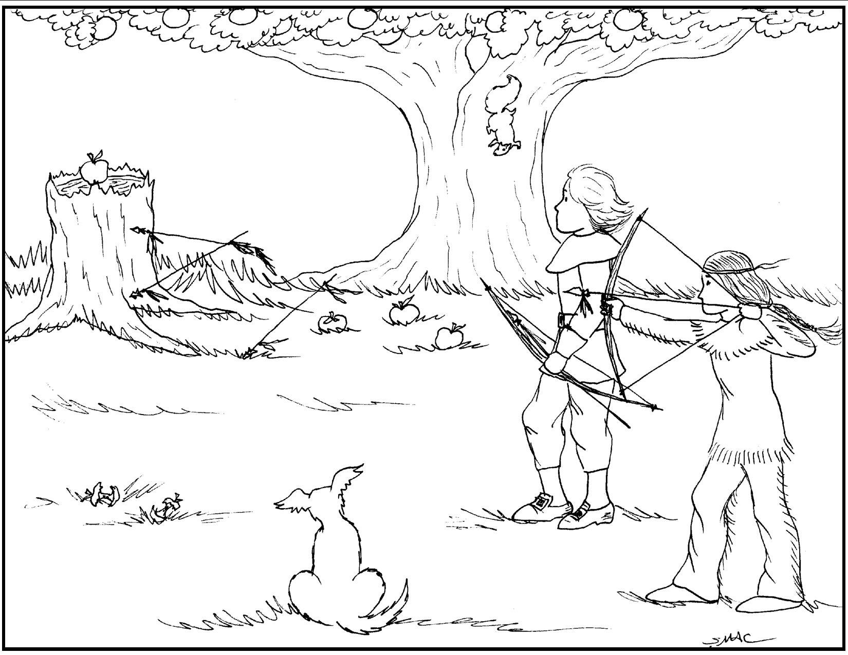 1650x1275 Pilgrim And Indian Coloring Pages Wagashiya