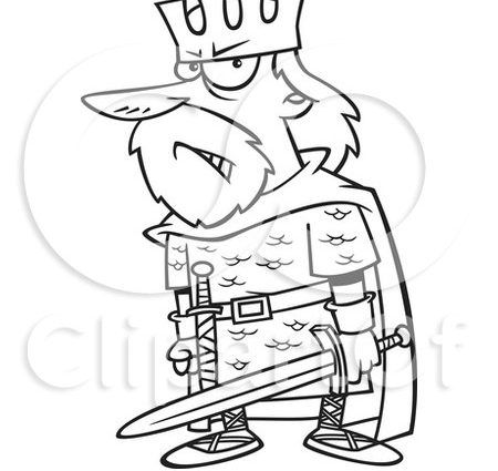 450x425 Macbeth Coloring Pages Lineart Clipart Of A Cartoon Black