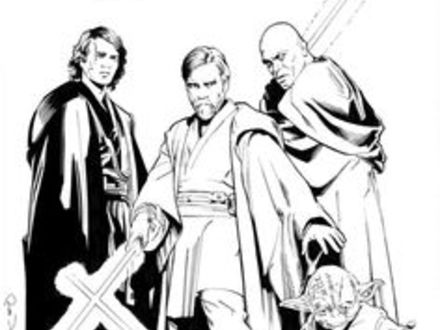 440x330 Star Wars Mace Windu Coloring Pages, Mace Windu Coloring Pages