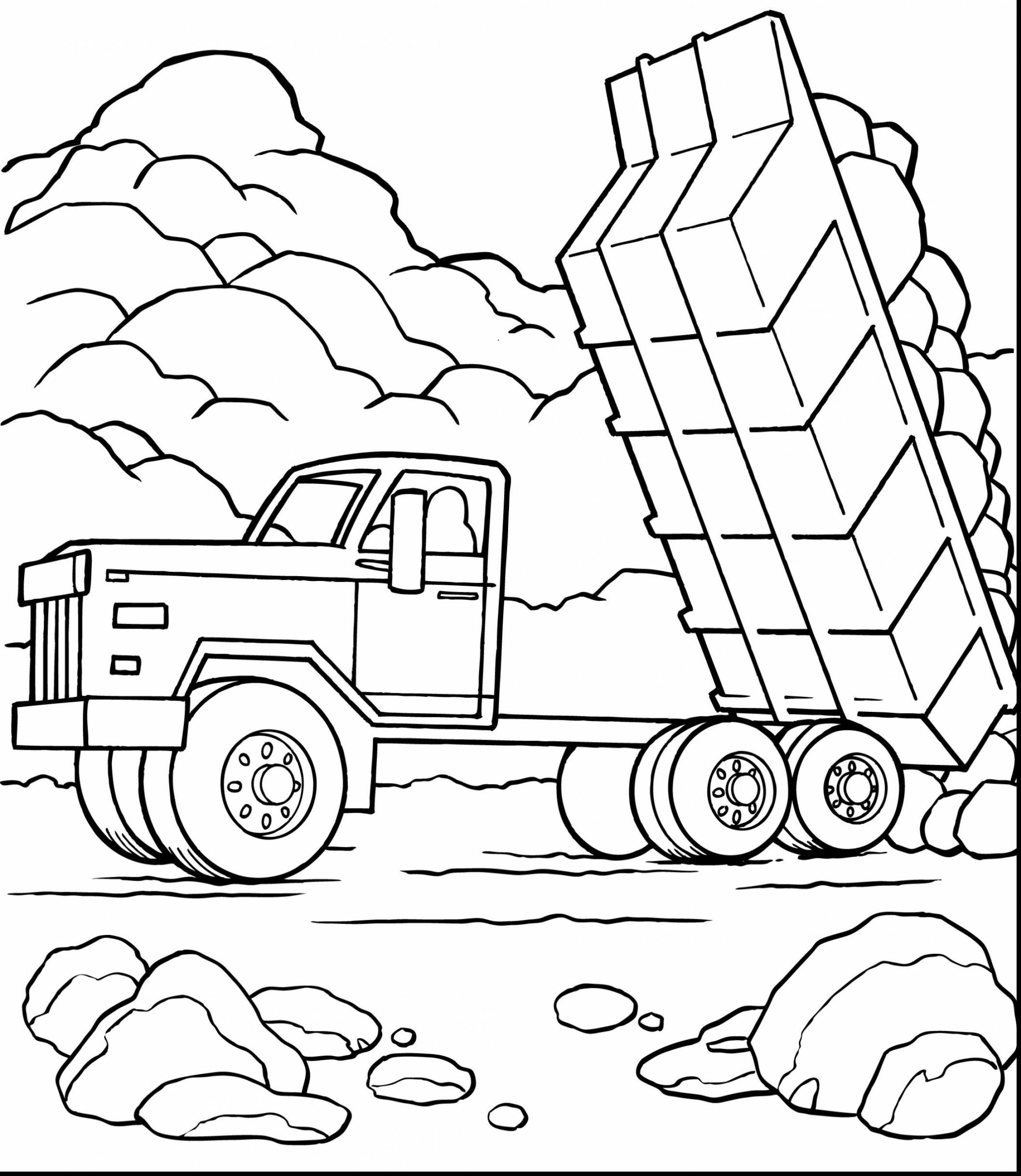 2317x2668 Mack Dump Truck Clipart Inspirational Dump Truck Coloring Pages
