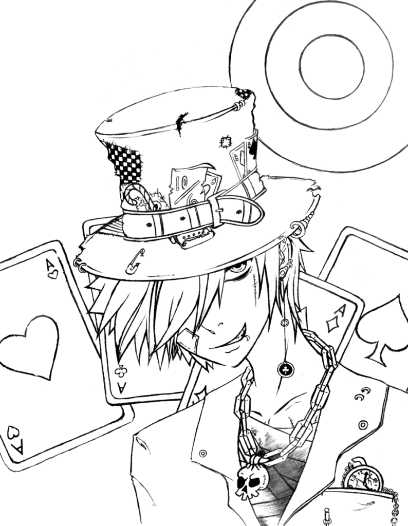 794x1024 Mad Hatter Coloring Pages Coloring Pages For Free Get
