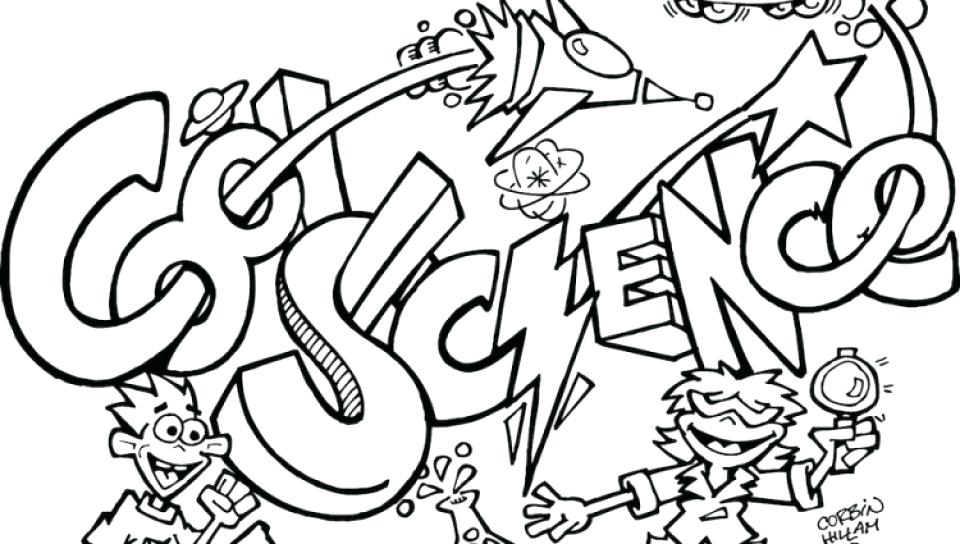 960x544 Mad Scientist Coloring Page Scientists Worksheets And Within Pages