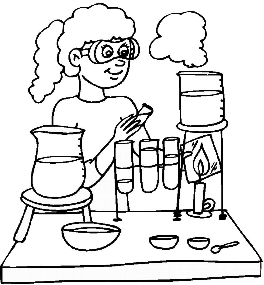 1111x1200 Science Coloring Pages Epic Science Coloring Pages