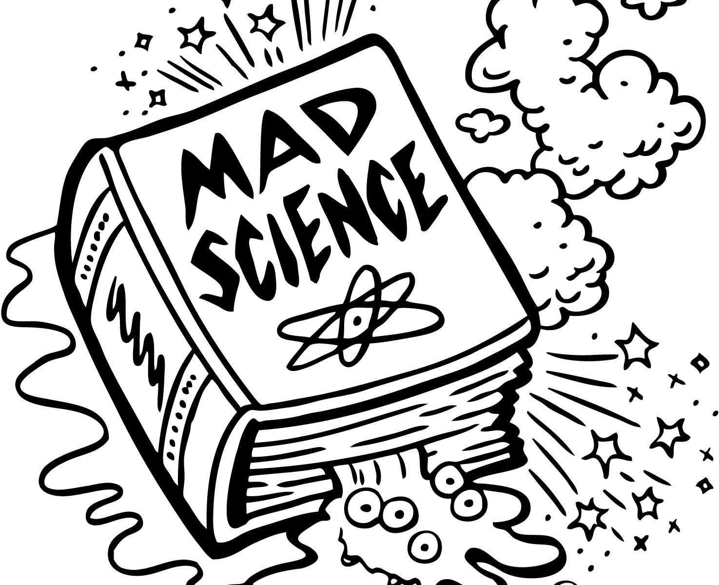 1475x1200 Scientist Coloring Pages Free Mad Wonderful Science Colouring