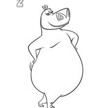 220x220 Madagascar Coloring Pages
