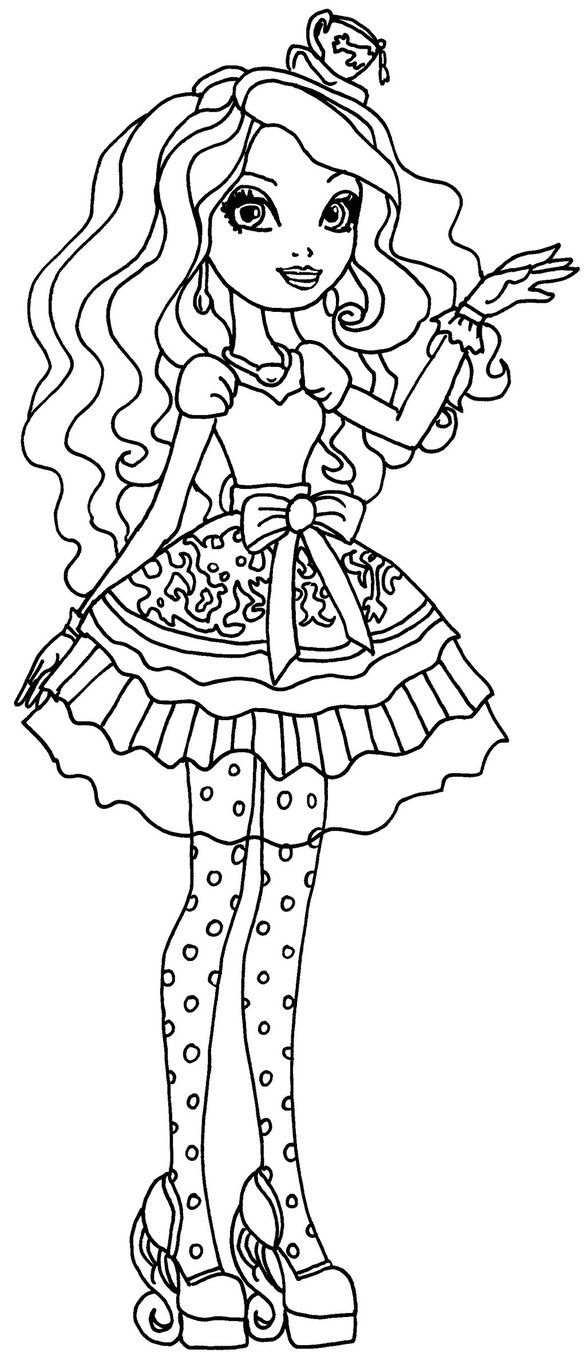 586x1364 Ever After High Coloring Pages Raven Queen Ever After Hig Raven