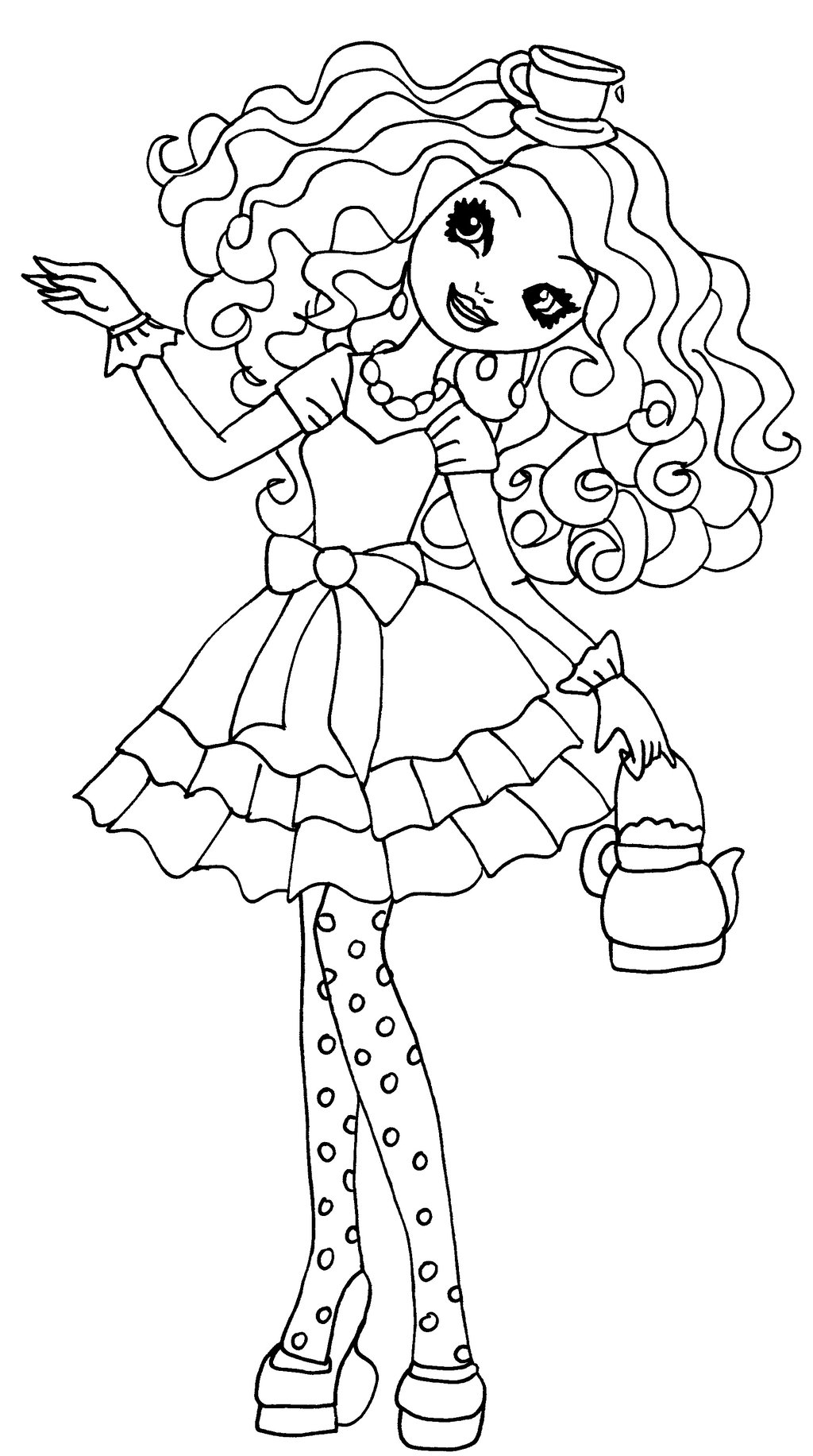 1024x1832 Madeline Coloring Pages