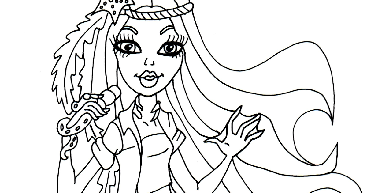 1200x630 Free Printable Monster High Coloring Pages Madison Fear Monster