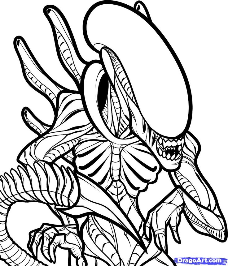 736x860 Scary Alien Coloring Pages Aliens Coloring Pages Excellent Cute