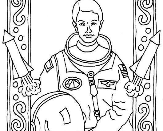 530x425 Mae Jemison Coloring Page Dr Mae Jemison Coloring Page Color Book