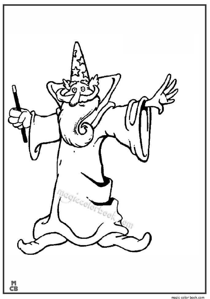 685x975 Witch Magic Coloring Pages Book 03