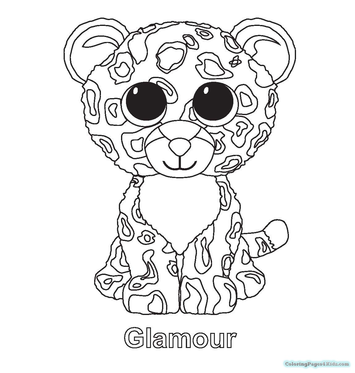 1150x1209 Beanie Boos Magic Coloring Pages Coloring Pages For Kids