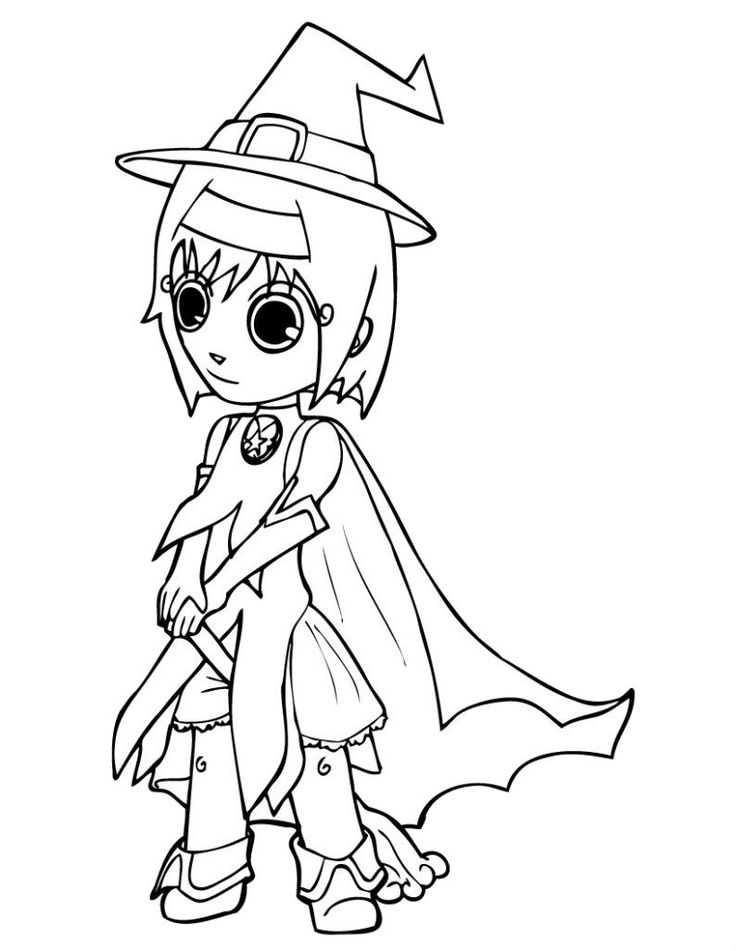 Magic Hat Coloring Page