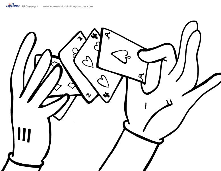 777x600 Magic Coloring Pages Coloring Page