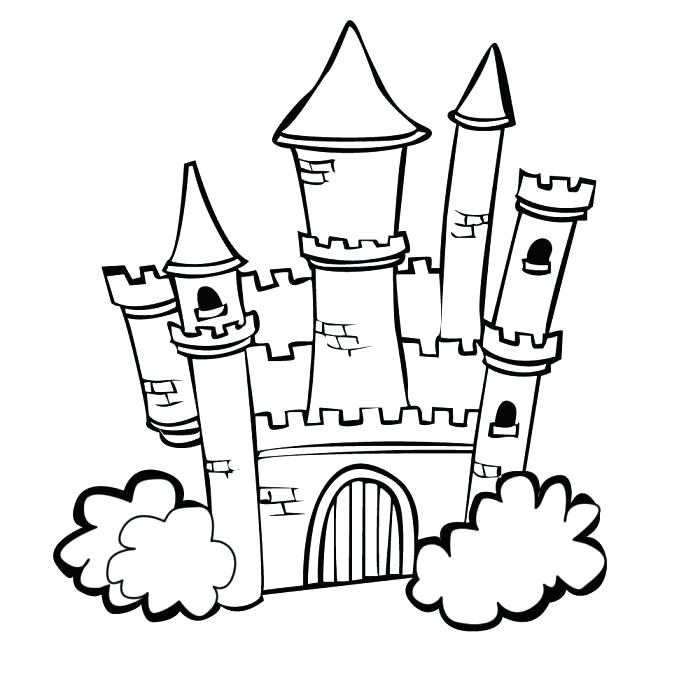 700x700 Disney Castle Coloring Page Castle Coloring Pages Printable