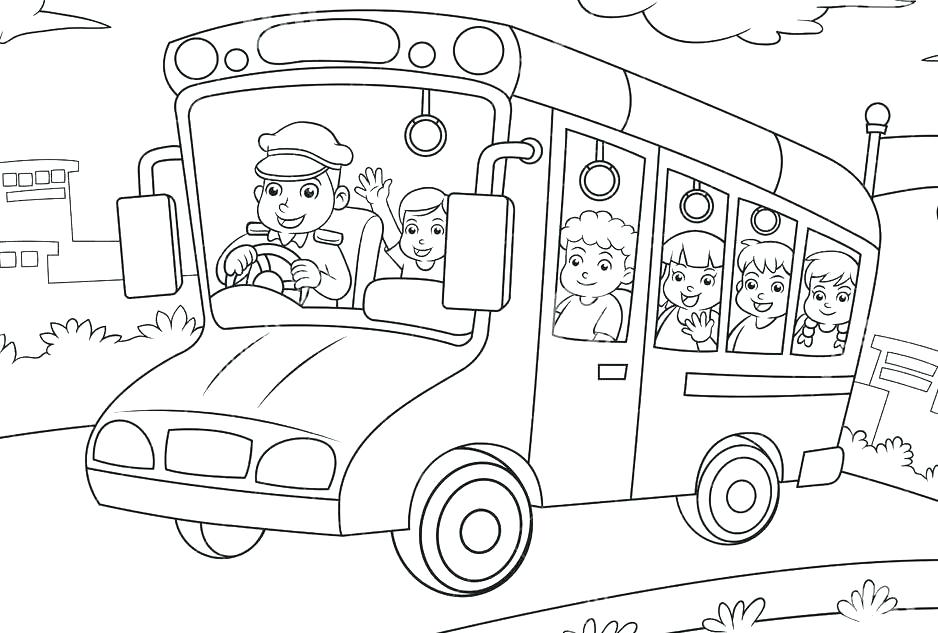 938x633 School Bus Coloring Book School Bus Coloring Book And School Bus