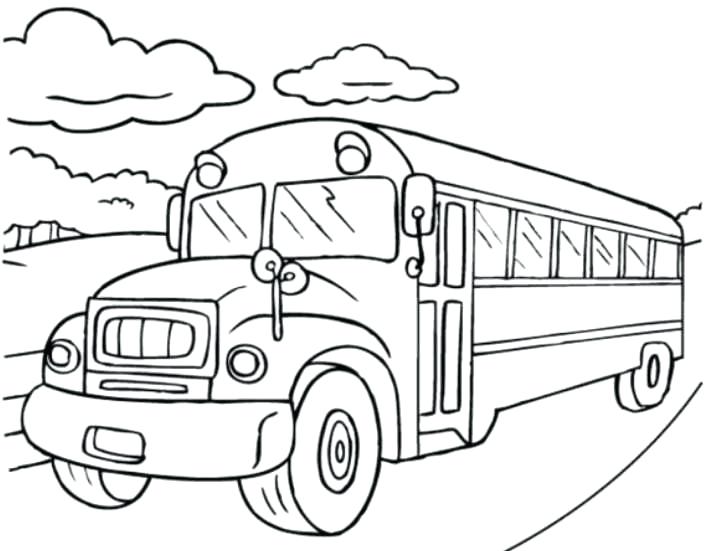 706x551 Click To See Printable Version Of School Bus Coloring Page Magic