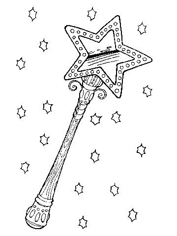 360x480 Magic Wand Coloring Page Magic Wand Coloring Page 22 Best Coloring
