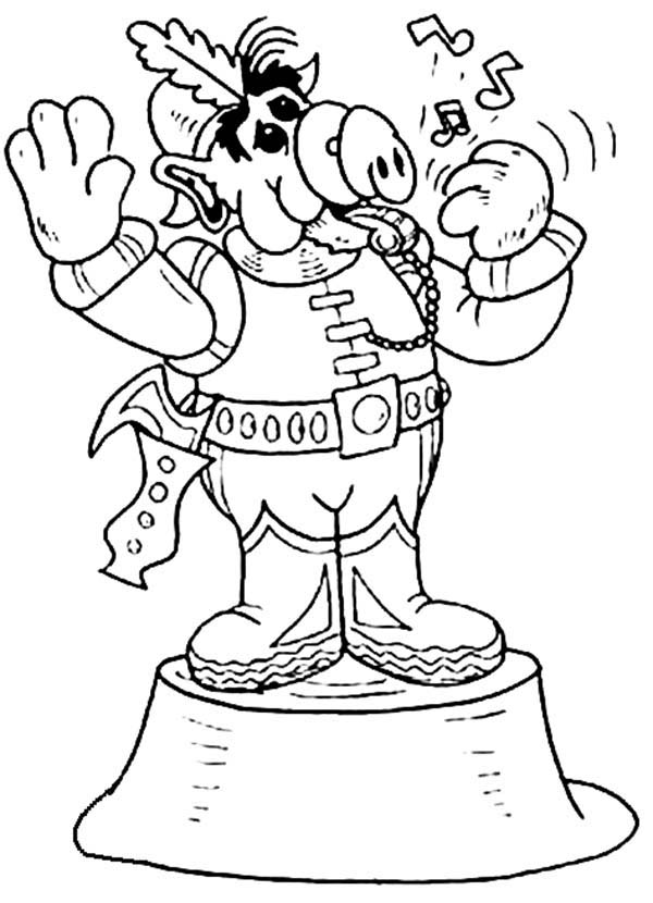 Magician Coloring Pages