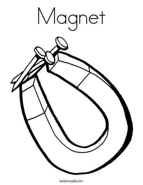 468x605 Magnet Coloring Page