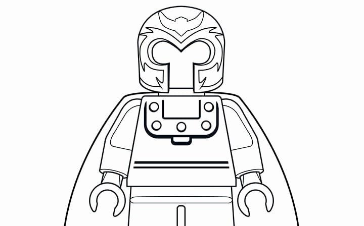 720x448 Lego Magneto Coloring Pages