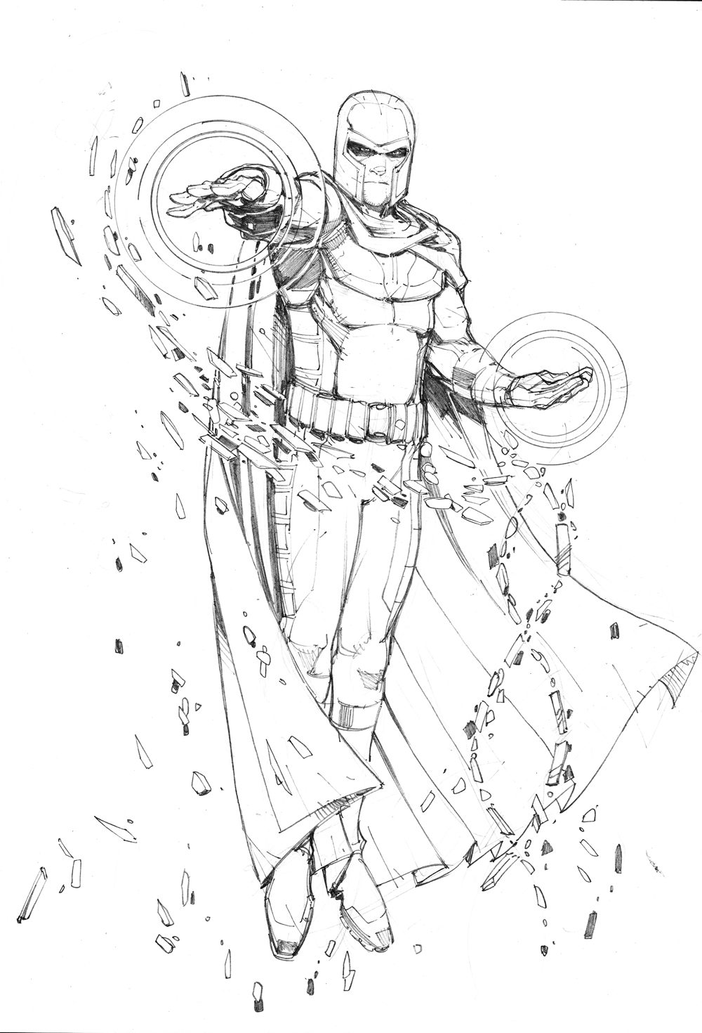 1000x1470 Wonderful Magneto Coloring Pages Sketch By Max
