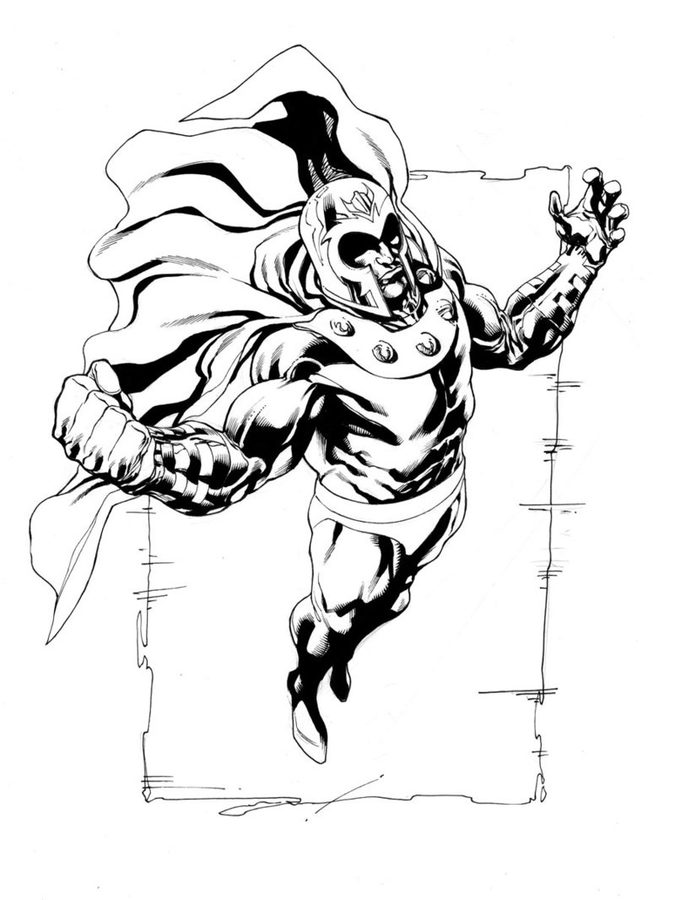675x900 Coloring Pages Magneto, Printable For Kids Amp Adults, Free