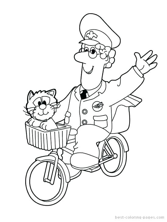 549x732 Mailman Coloring Pages Coloring Pages For Adults Printable