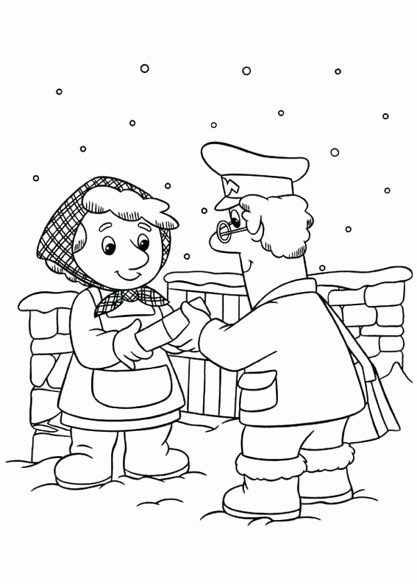 600x840 12 Inspirational Of Postman Pat Coloring Pages Pics