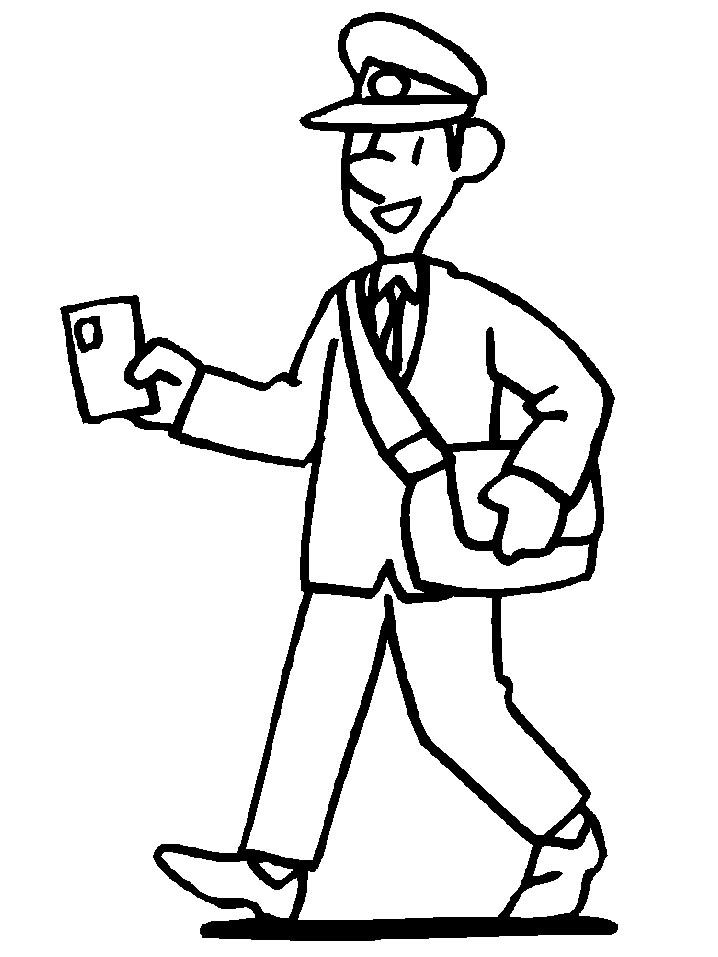 718x957 Postman 2 Coloring Page Post Office Community