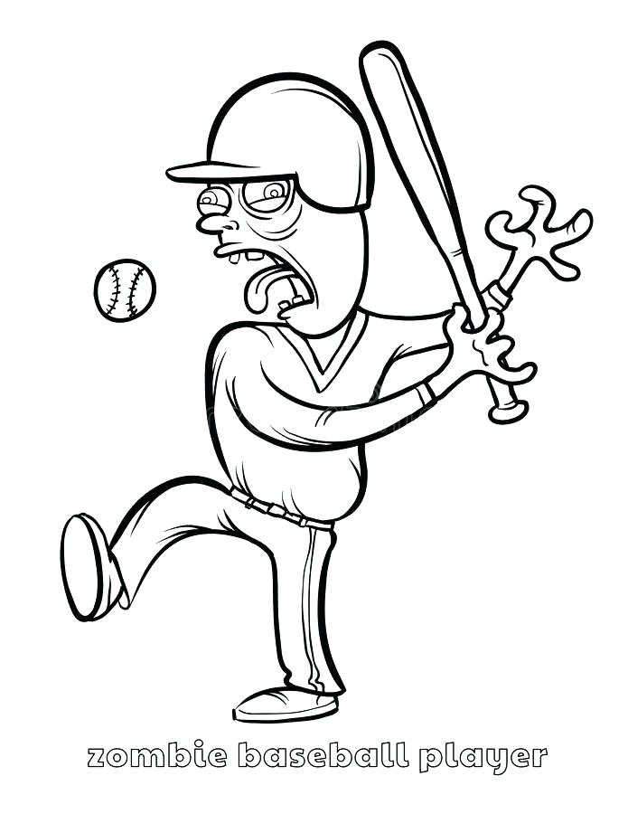 695x900 Baseball Coloring Pages Mlb Baseball Player Coloring Pages