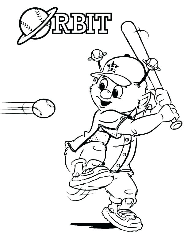 600x776 Mlb Logo Coloring Pages New Logo Coloring Page Major League