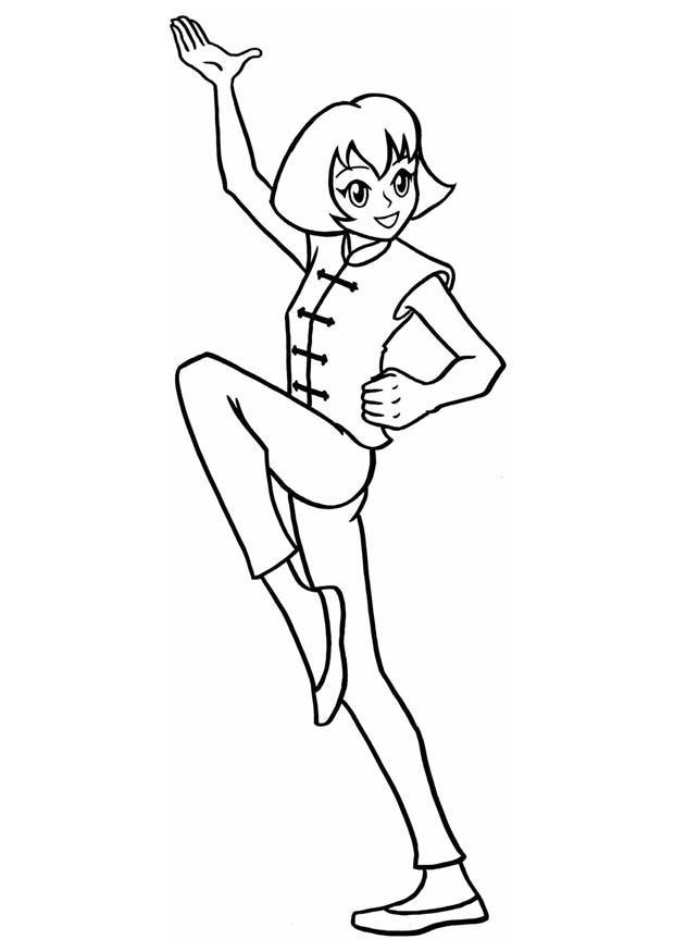 620x875 Coloring Page Majorette