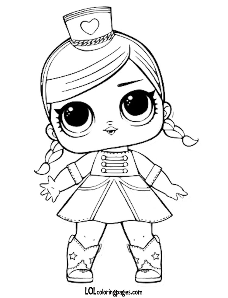 750x980 Free Majorette Printable Coloring Page Lol Surprise Doll