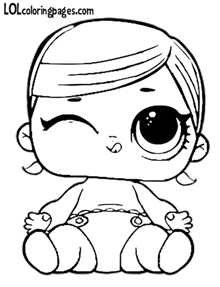 750x980 Lil Majorette Coloring Page Lol Surprise Doll Coloring Pages